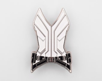White Widow Corset Enamel Pin | Yelena Belova & Natasha Romanoff