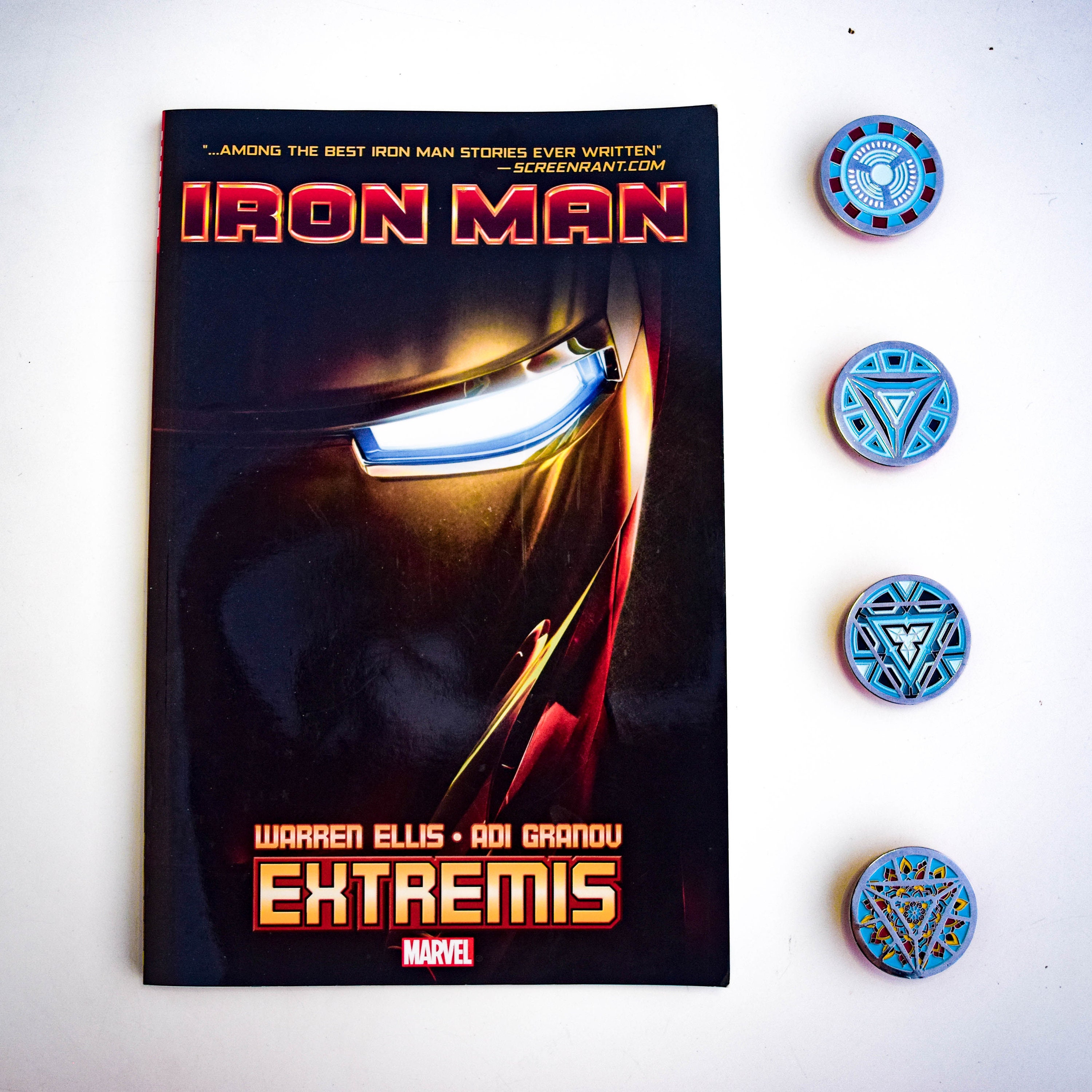 Arc Reactor from Iron Man 2 Enamel Pin – Half Dead & Co