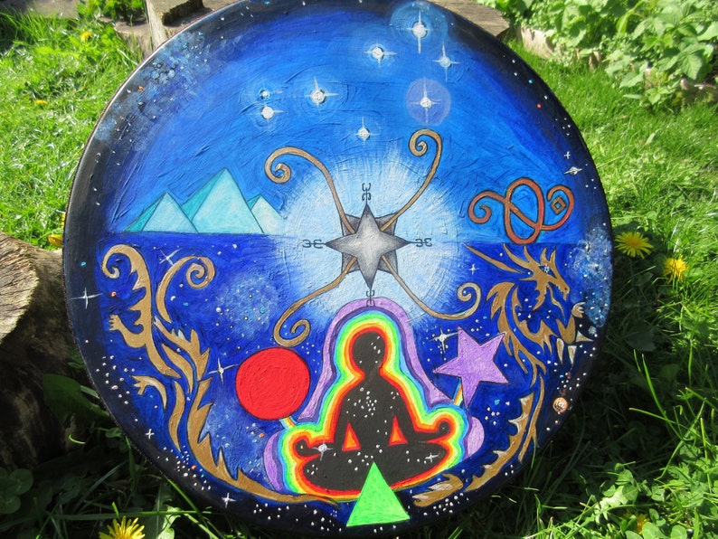 16 Inch Vegan Shaman Drum Etsy UK