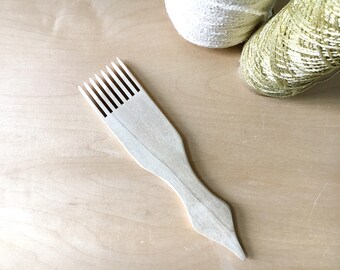 Weaving Comb with Handle | Weaving Beater