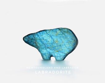 Canadian Newfoundland and Labrador Labradorite polar Fine Art print mineral wall art