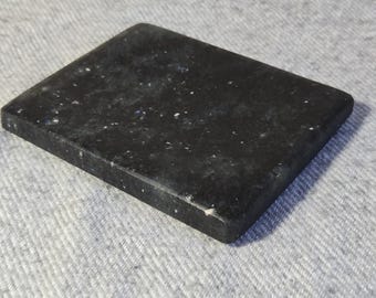 hand carved canadian labradorite stone soap dish holder