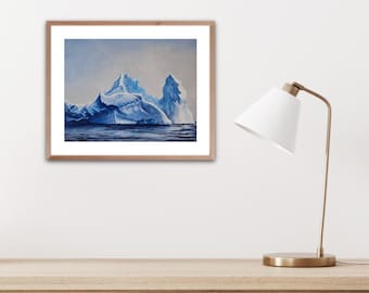 Limited Edition Fine Art Print of Iceberg in Newfoundland, Canada, Trinity Bay