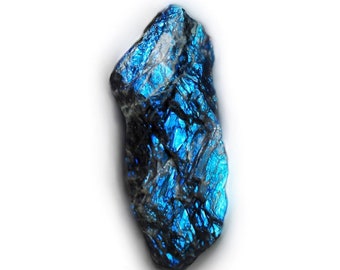 Newfoundland Labrador Canadian Labradorite raw gemstone wall art print