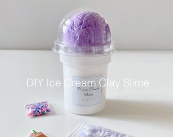 DIY Clay Ice Cream Butter Slimes with Sweet Treat Package - Your Choice 59 Fragrance