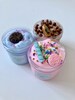 Coffee Break Butter Slime Set (2oz x 3) with Sweet Treat Package - Your Choice 59 Fragrance 
