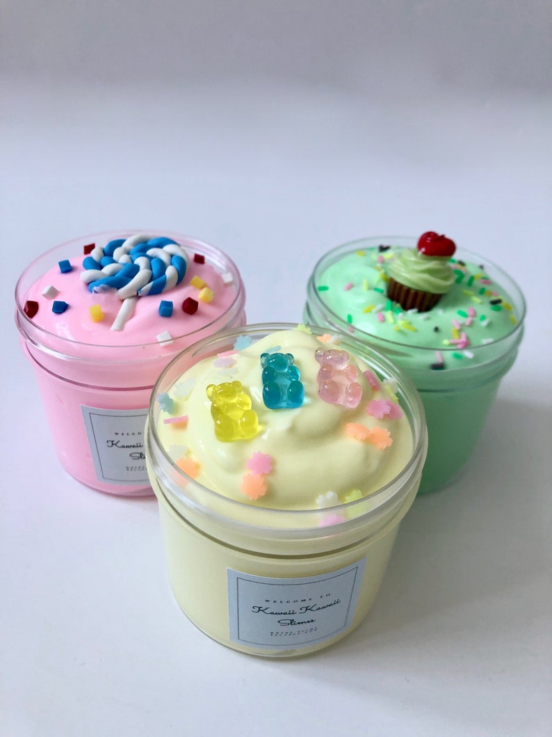 Sweets Butter Slime Set 2oz x 3 with Sweet Treat Package | Etsy