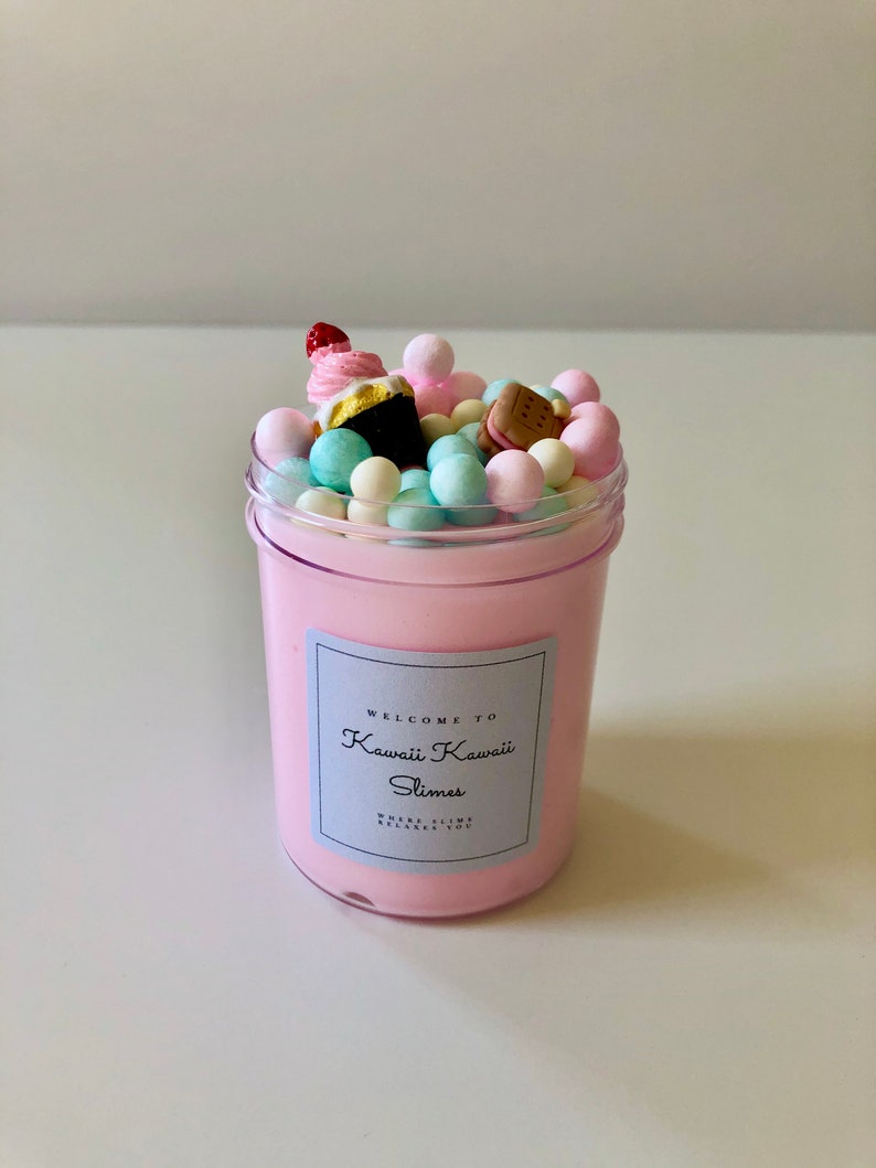 Your Choice of 51 Fragrance 4oz Cupcake and Cookie Butter Slime with Sweet Treat Package