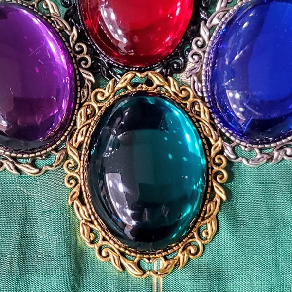 AS IS Brooch Cosplay Jewel Vines Style You Choose Color