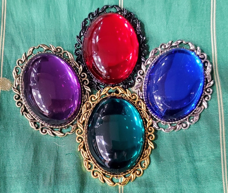 AS IS Brooch Cosplay Jewel Vines Style You Choose Color image 1