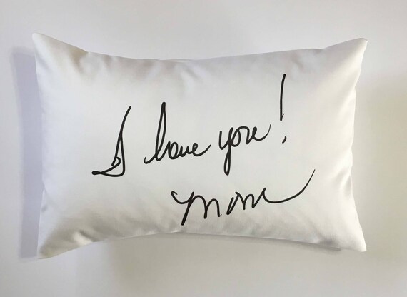 Handwriting Pillow Remembrance Gifts Handwriting in Memory 