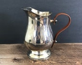 vintage silver jug silver water pitcher silver plated jug water jug vintage kitchen water pitcher silver restaurant water jug diningroom jug