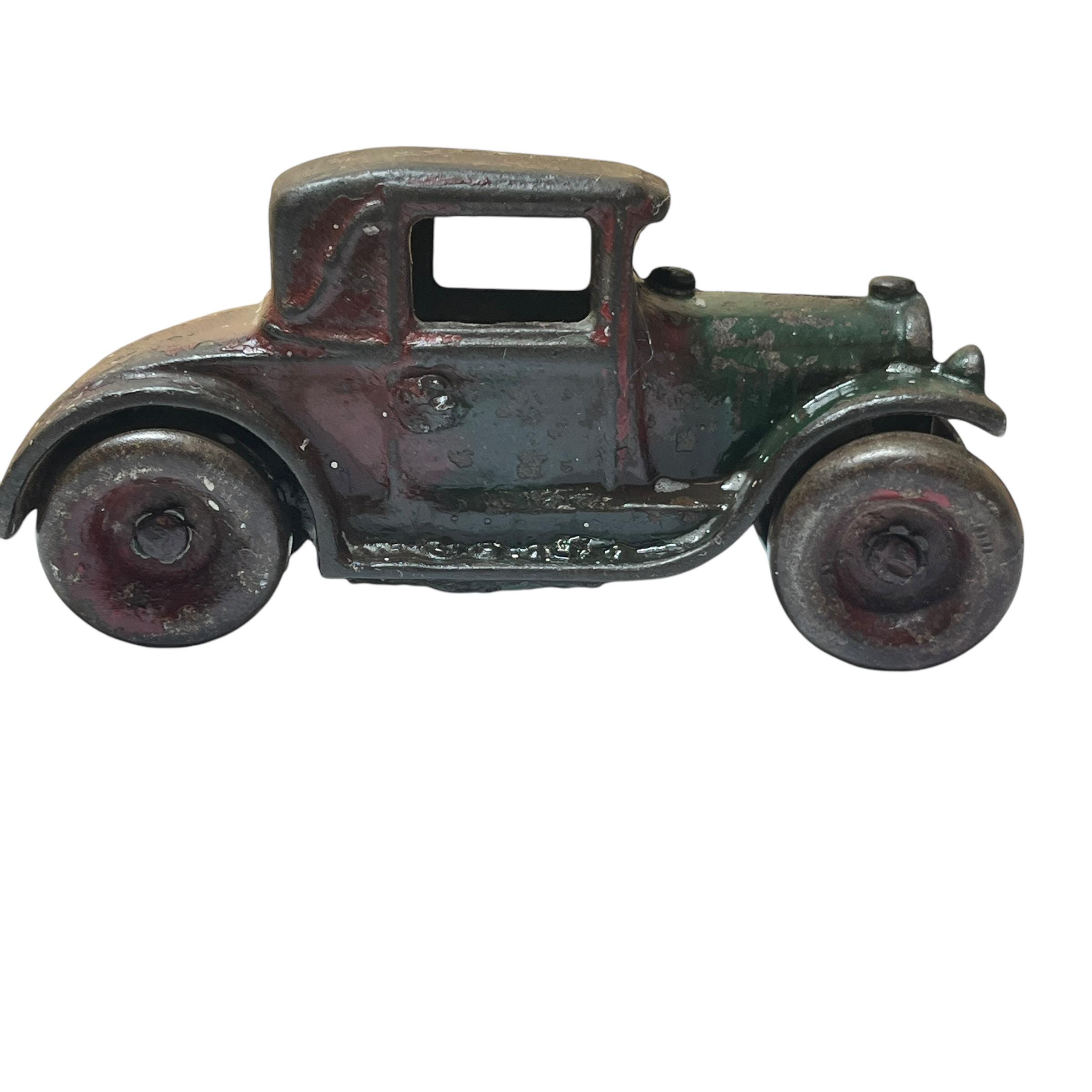 Antique Arcade Cast Iron Ford Coupe Pull Toy Car (1920s) - Etsy