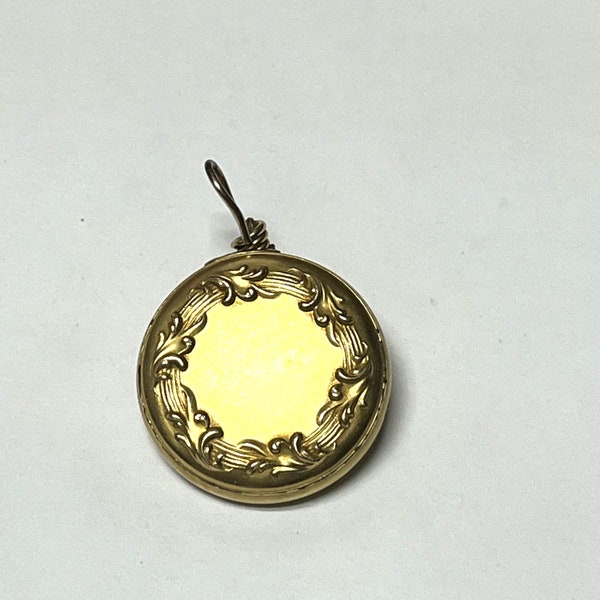 Antique nurse watch pin retractable chain for watch gold plated fob pin made in New York 1910 made by Ketchum and McDougall nurses pin gift