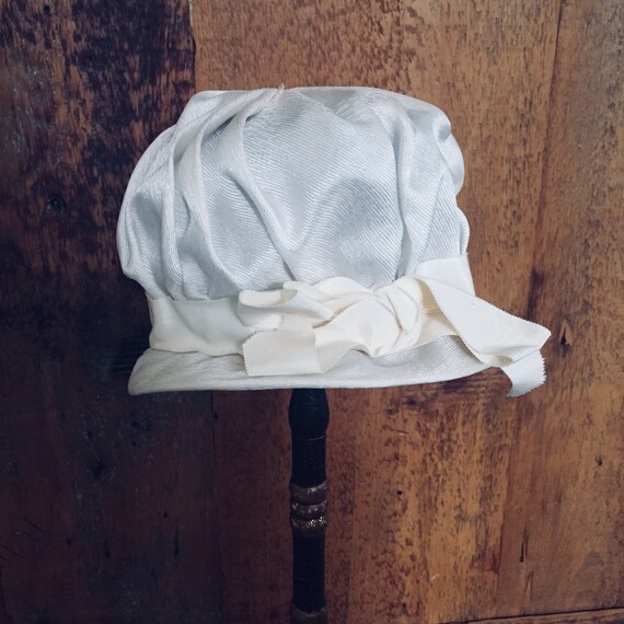 white formal hat