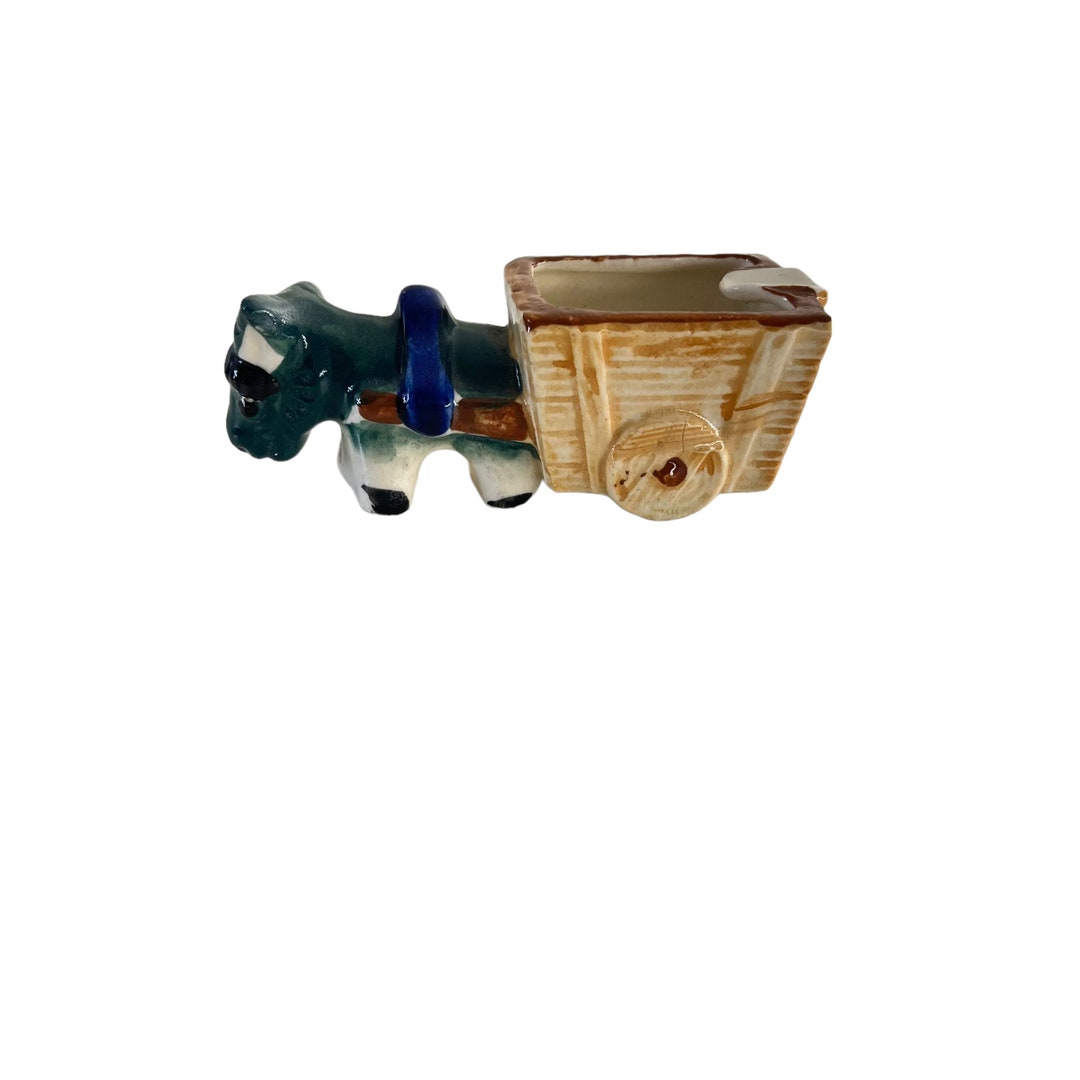 FOUND & Co. Blush Donkey Cart Planter main image 0