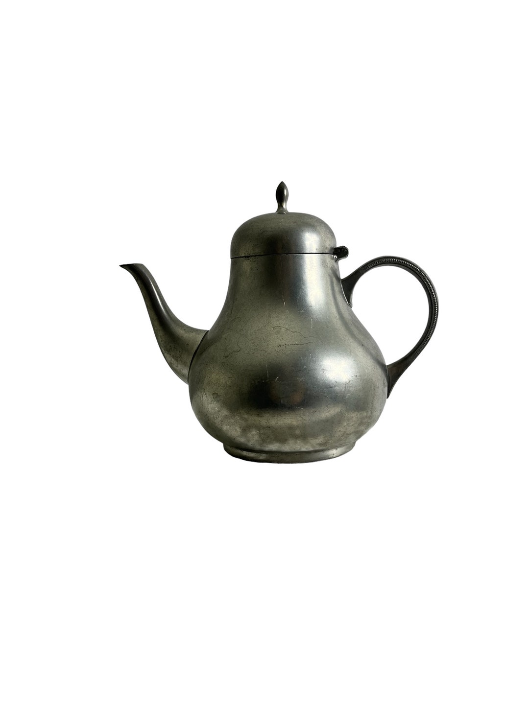 Vintage Teapot Pewter Teapot Made in Holland Tiel Holland C Etsy