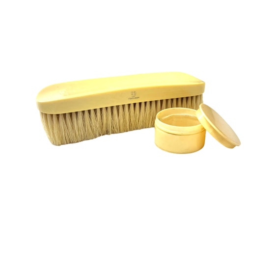 Lot De 4 Brosses De Polissage De Qualité Supérieure - Brosse à Chaussures En Bois - Brosse Souple - Pour Cirage Et Cuir - Soin Des Chaussures