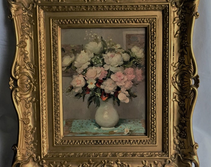 Vintage Gold Frame Vintage Floral Wall Decor Decorative Large Gold