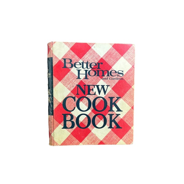 Vintage cookbook vintage Better Homes and Gardens hardcover Binder Cook Book 1973 supper menus collectible cookbook for your in-home chef