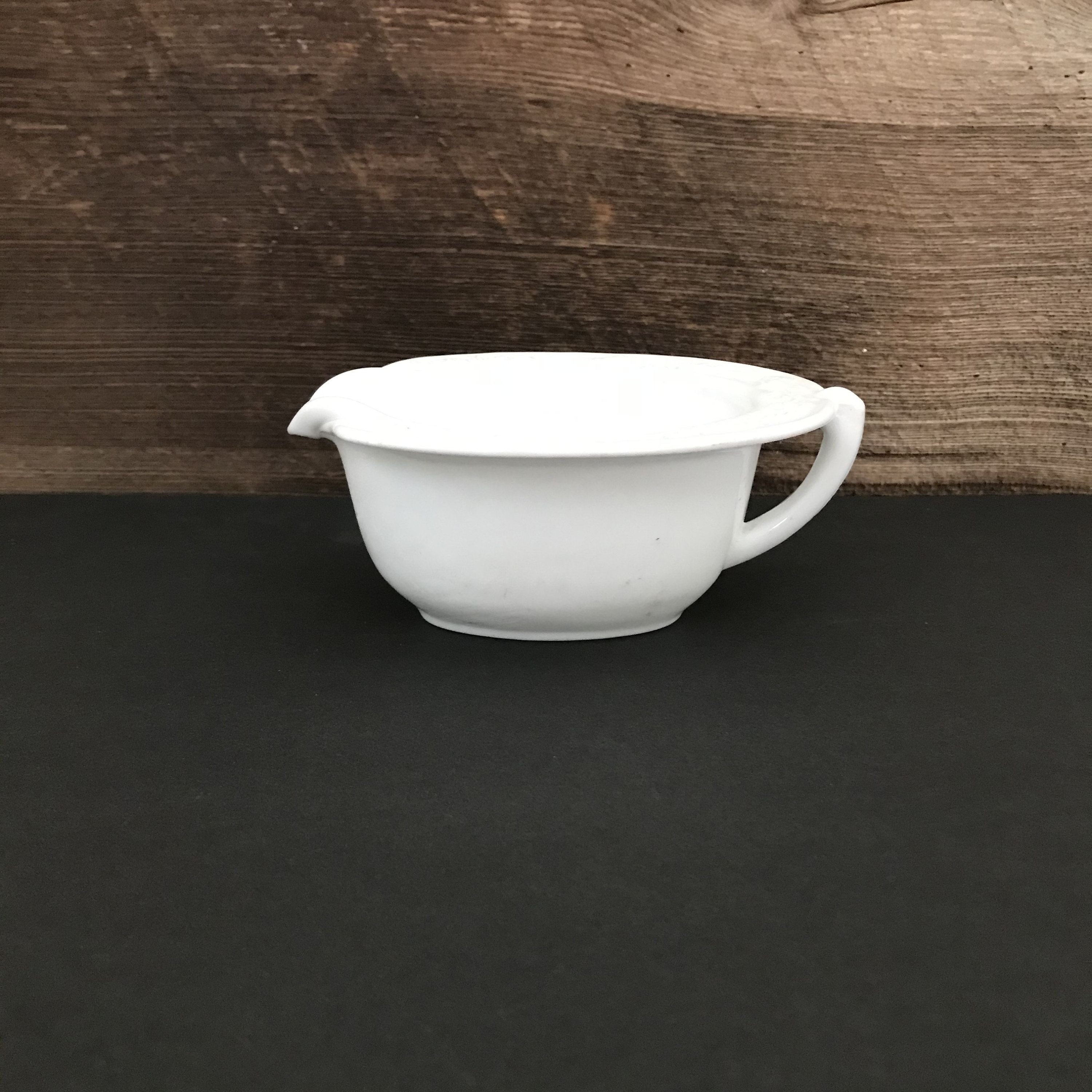 Vintage gravy boat white milk glass gravy boat vintage white Etsy