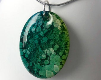 Emerald Oval Pendant