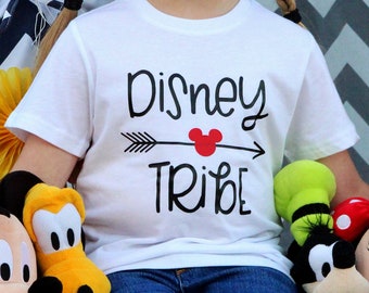 Disney Tribe Shirt or Bodysuit (Infant, Toddler, Youth, Adult) Unisex - vacation, trip, mickey mouse, family, birthday, group, vaca, girls