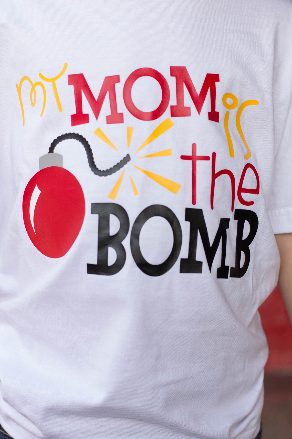 My Mom is the Bomb Shirt or Bodysuit 0-24 months2T-16 | Etsy