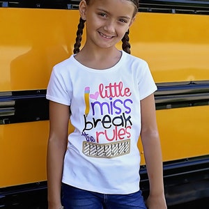 Little Miss Break the Rules Shirt or Bodysuit 0-24 - Etsy