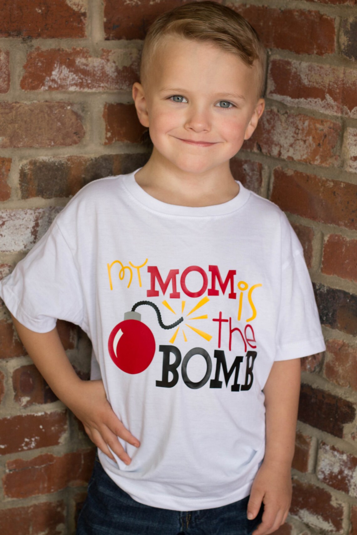My Mom is the Bomb Shirt or Bodysuit 0-24 months2T-16 | Etsy