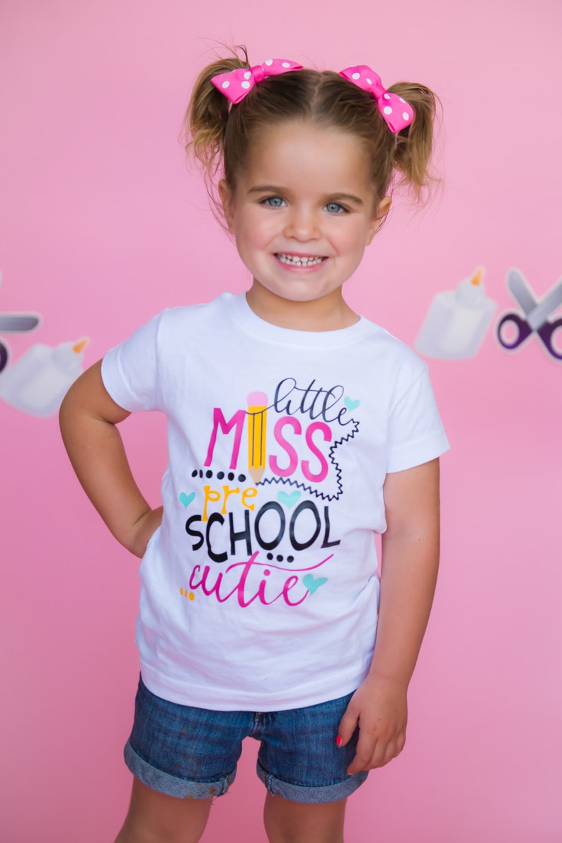 little miss happy t shirt