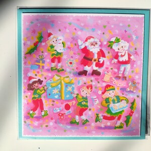 Busy Elves! - Cute Christmas Greeting Card