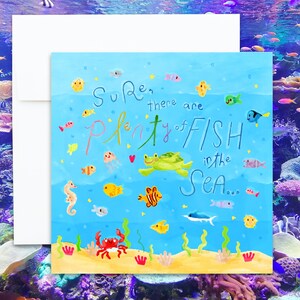 Fish in the Sea Card - per amici, coppie o amanti acquatici!