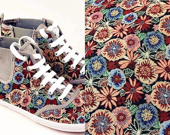 vintage boho flower shoes