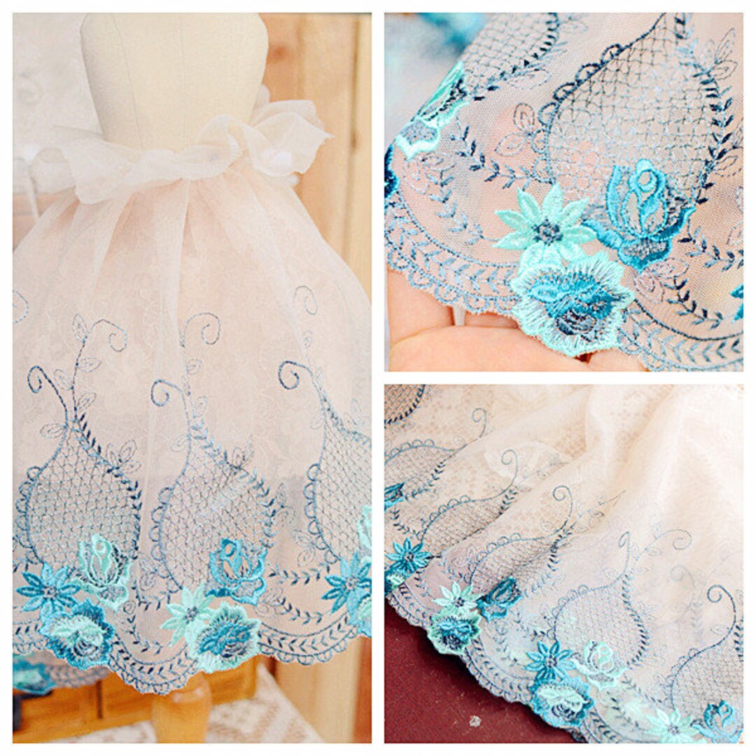Floral Lattice Trim Top