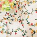 Flower Lace Fabric Embroidered Florals on White Black Lace Wedding Bridal Lace Fabric Dress Gauze Tulle L181 ( 1/2 yard)