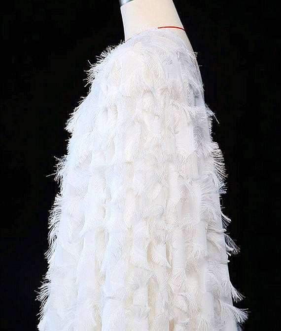 Feather fabric sale