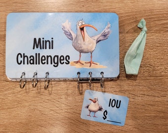 Mini Challenge Binders - A6 size - NEW Designs Added!!