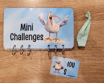 Mini Challenge Binders - A6 size - Different Designs