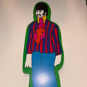 1968 BEATLES Yellow Submarine mint bookmark Ringo Starr NM+ very rare new old stock