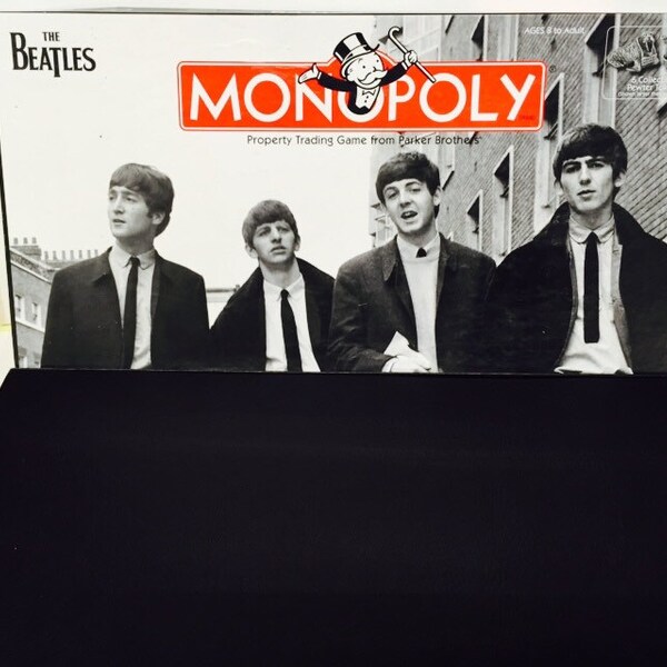 The Beatles Monopoly board game nm with all metal playing pieces