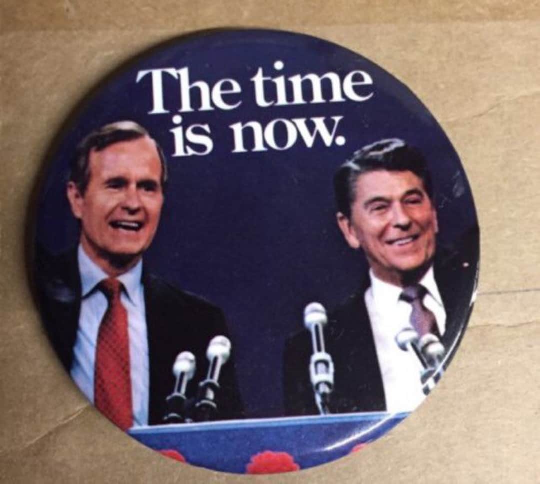 ©︎ 1980 VINTAGE REAGAN FOR PRESIDENT NOW！ Ronald Reagan 1980 Presidential Campaign Print. Art Prints