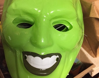 la Máscara' Verde Látex Máscara Jim Carrey Película Disfraz Loki