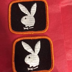 1960s Playboy Bunny Promo Embroidered patch MINT