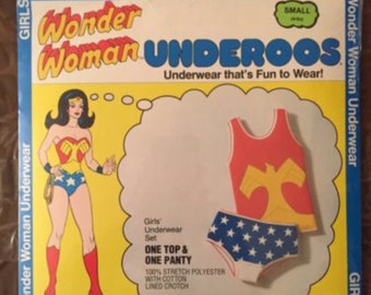 1978 DC COMICS Wonder Woman underoos unopened rare find