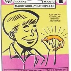 classic Adams Magic wooly caterpillar squirmle nos MIP lot of 2 new in package