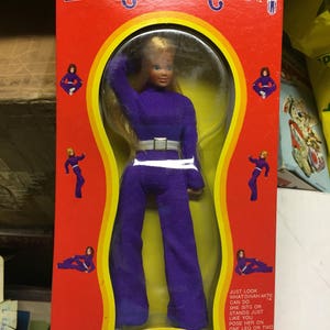 Mego 8&quot; dinahmite new old stock in clam box Mego dinah-mite