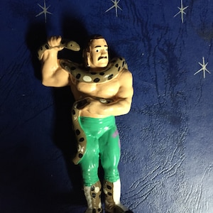 Vintage WWF PVC figure Jake the Snake roberts Mint old stock last one!!!!!!!!!!!!!