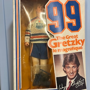 1981 Mattel #99 Wayne Gretzky action figure the original gretsky doll figure MIB unused