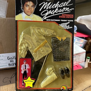Vintage MJ Michael Jackson Doll Beat it! Outfit MOC old store stock See all our styles